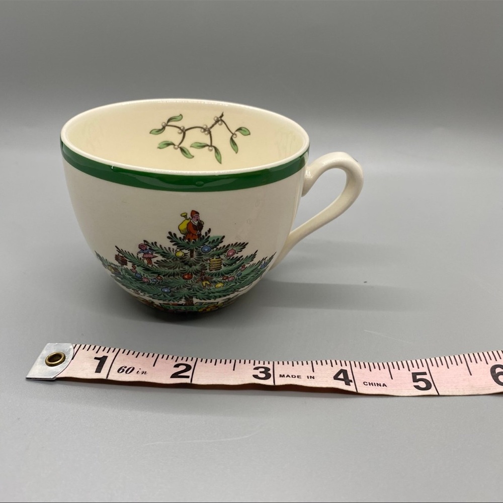 Spode Christmas tree tea cup ceramic England Home Decor Xmas - Picture 5 of 7